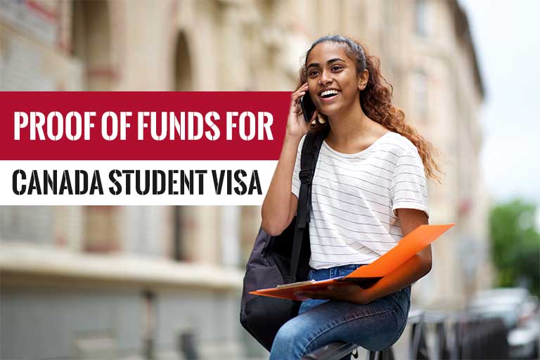 Proof of funds for Canada Student Visa